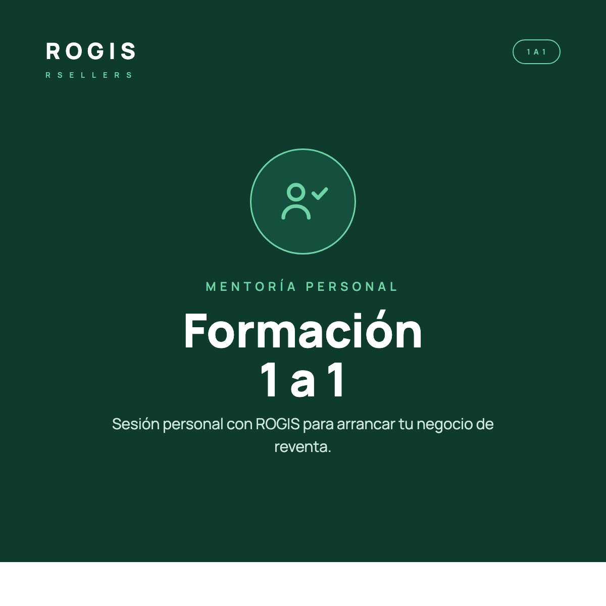 Formación 1 a 1 con ROGIS