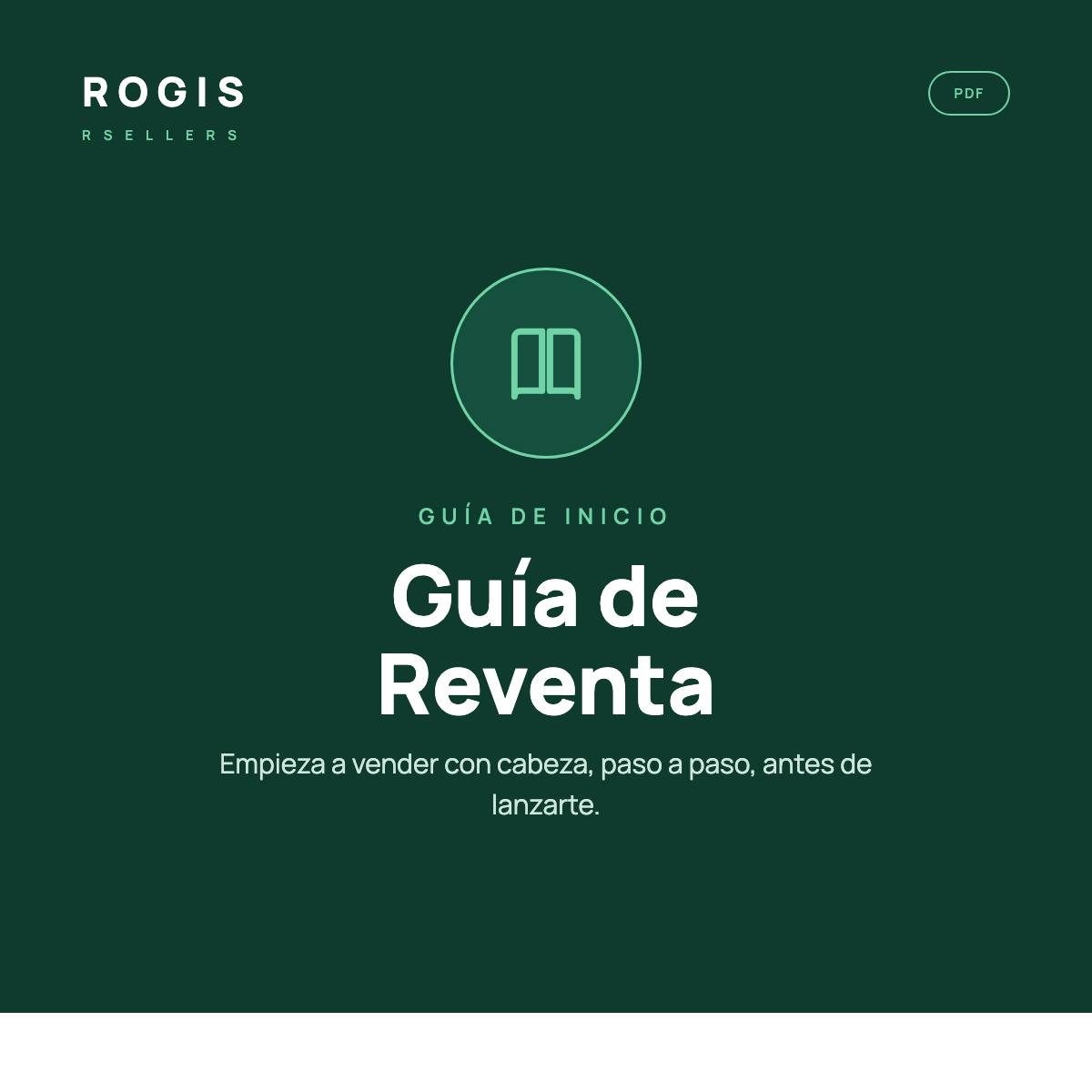 Guía de Reventa — ROGIS